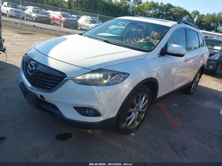Vin: jm3tb2da9e0442988, lot: 46625775, mazda cx-9 grand touring 20142