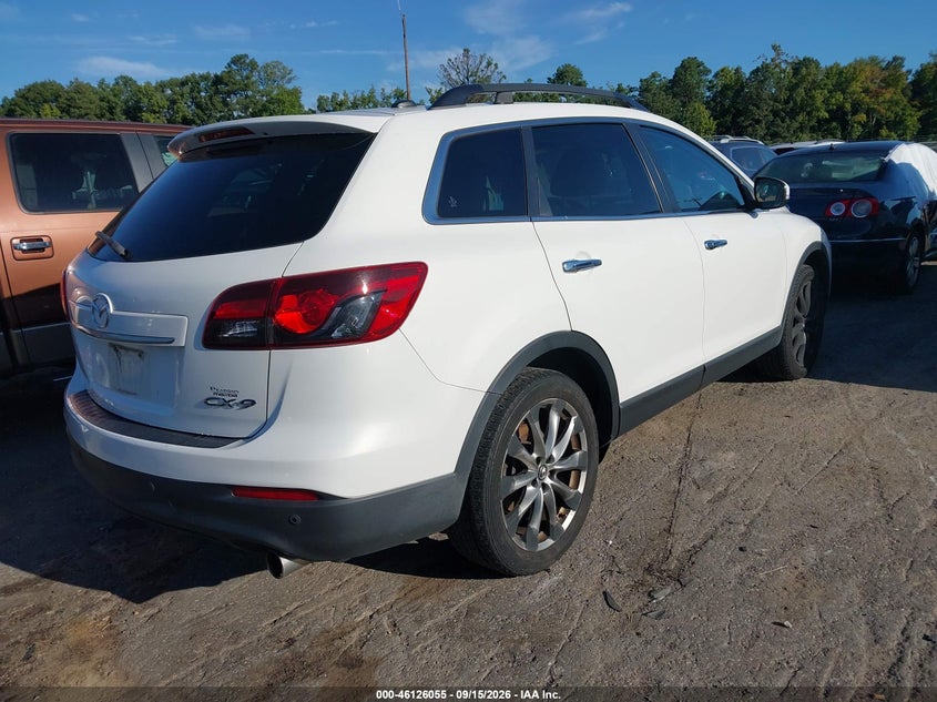 Vin: jm3tb2da9e0442988, lot: 46625775, mazda cx-9 grand touring 20144