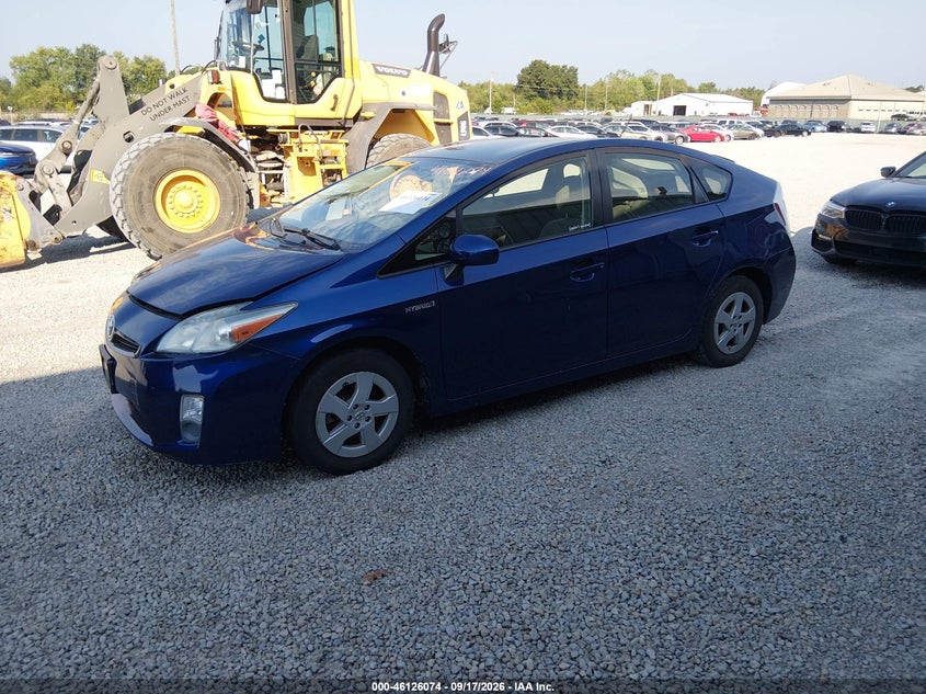 TOYOTA PRIUS 2011 VIN JTDKN3DU2B1436466