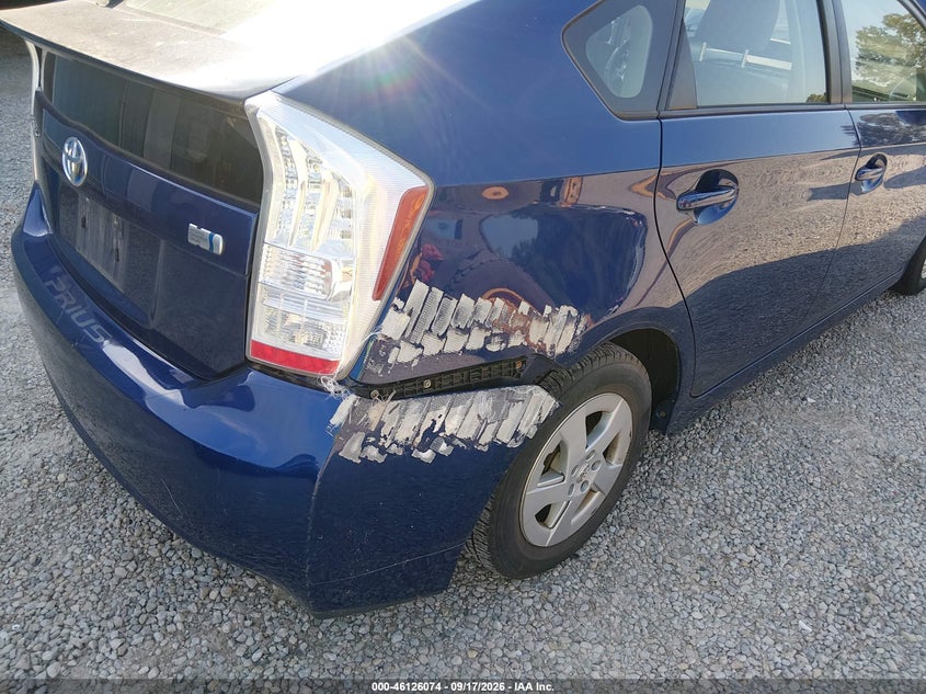 TOYOTA PRIUS 2011 VIN JTDKN3DU2B1436466