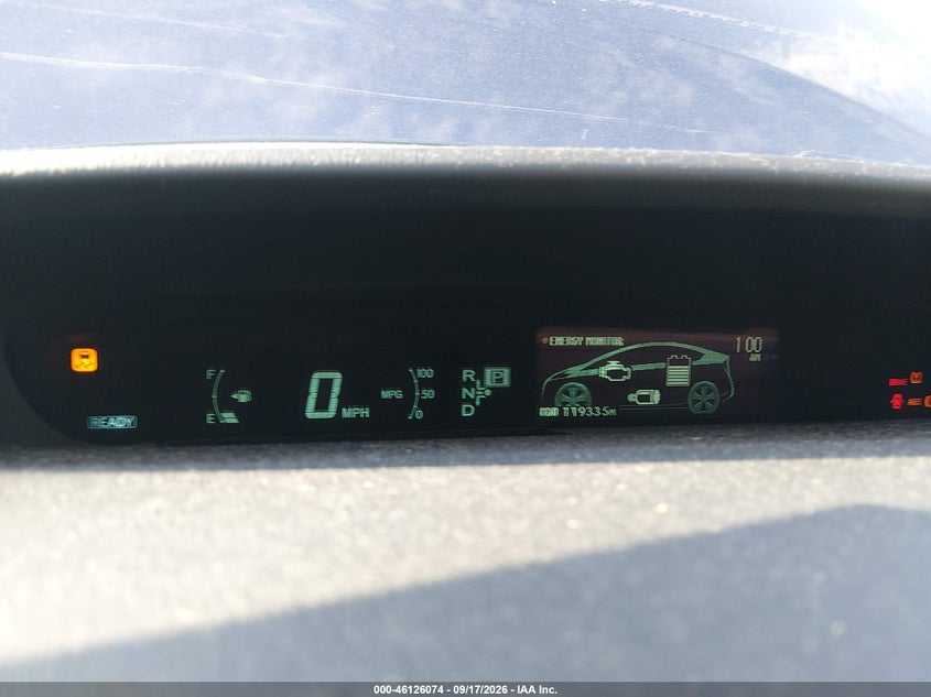 TOYOTA PRIUS 2011 VIN JTDKN3DU2B1436466