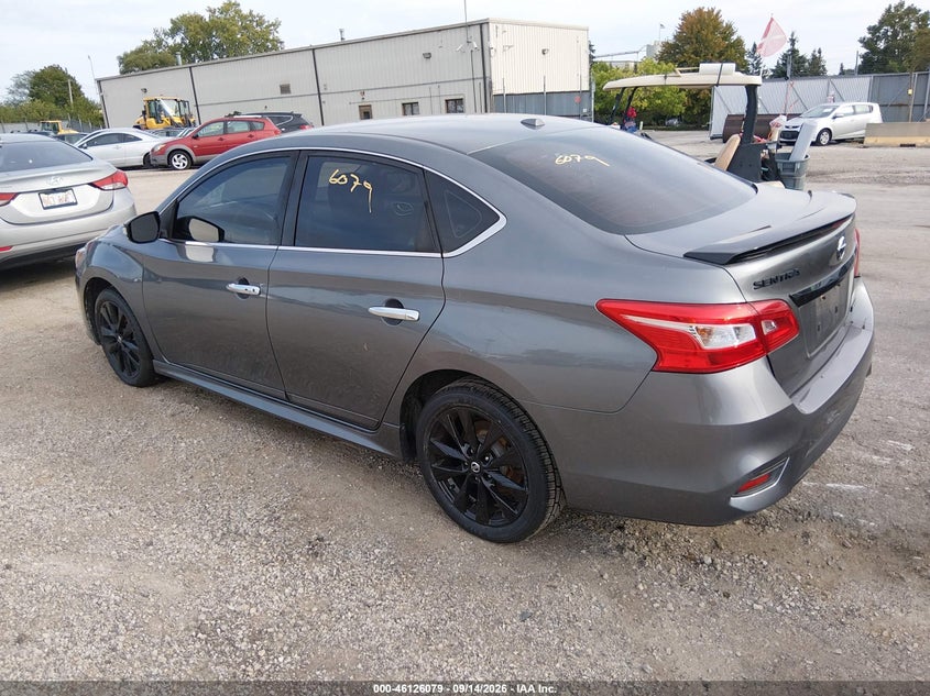 Vin: 3n1ab7ap2jy260705, lot: 46625799, nissan sentra sr 20183