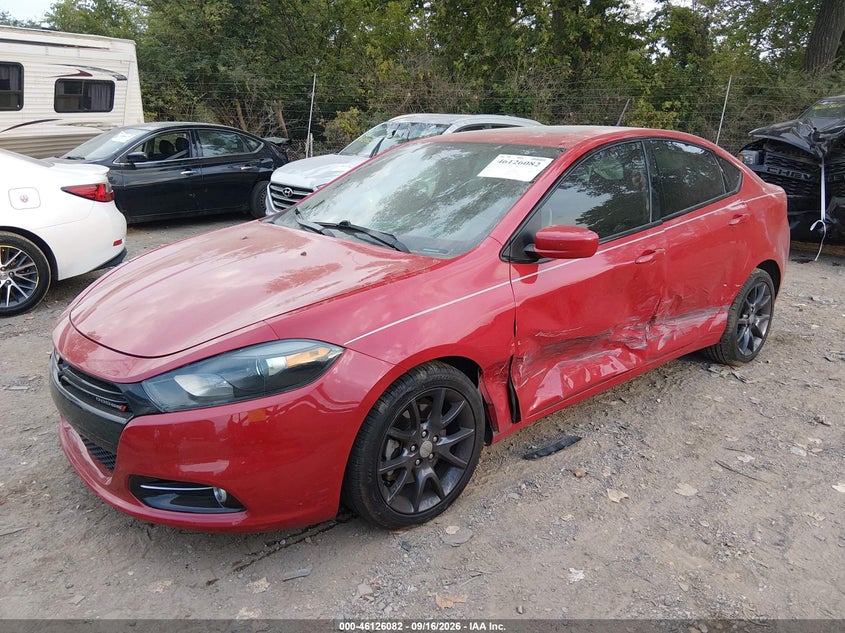 Vin: 1c3cdfbb7fd421822, lot: 46625802, dodge dart sxt 20152