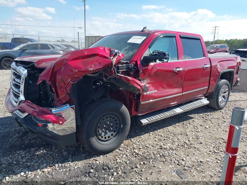 Vin: 3gtu2nec9jg397281, lot: 46625804, gmc sierra 1500 slt 20182