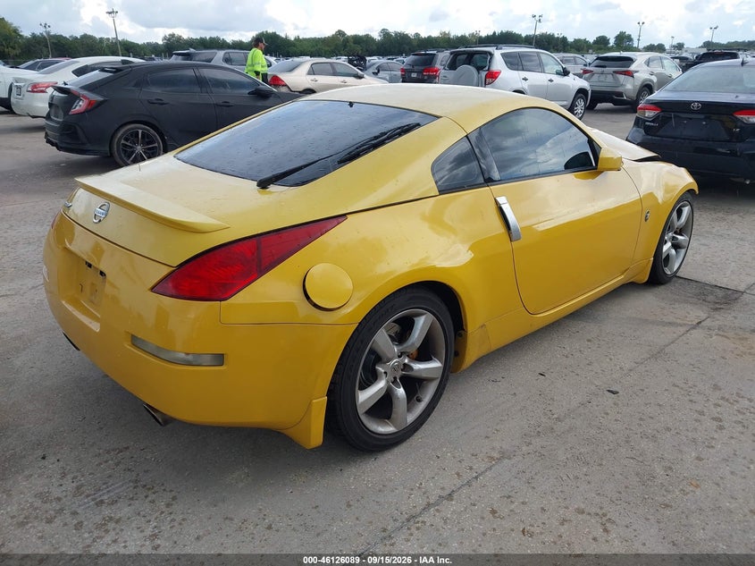 2005 NISSAN 350Z auction photo 4