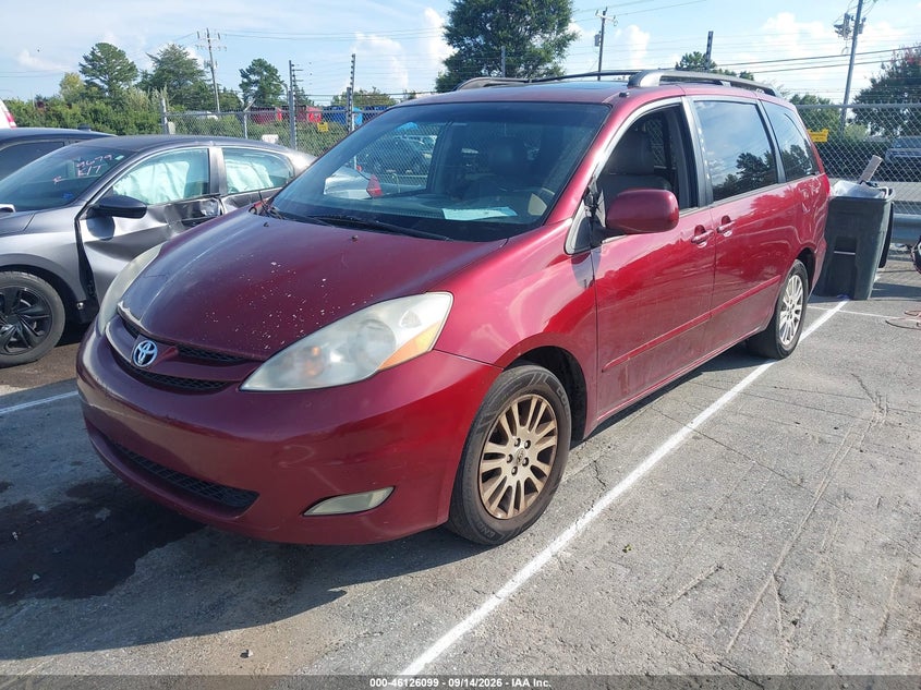 TOYOTA SIENNA 2009 VIN 5TDZK22C99S287501