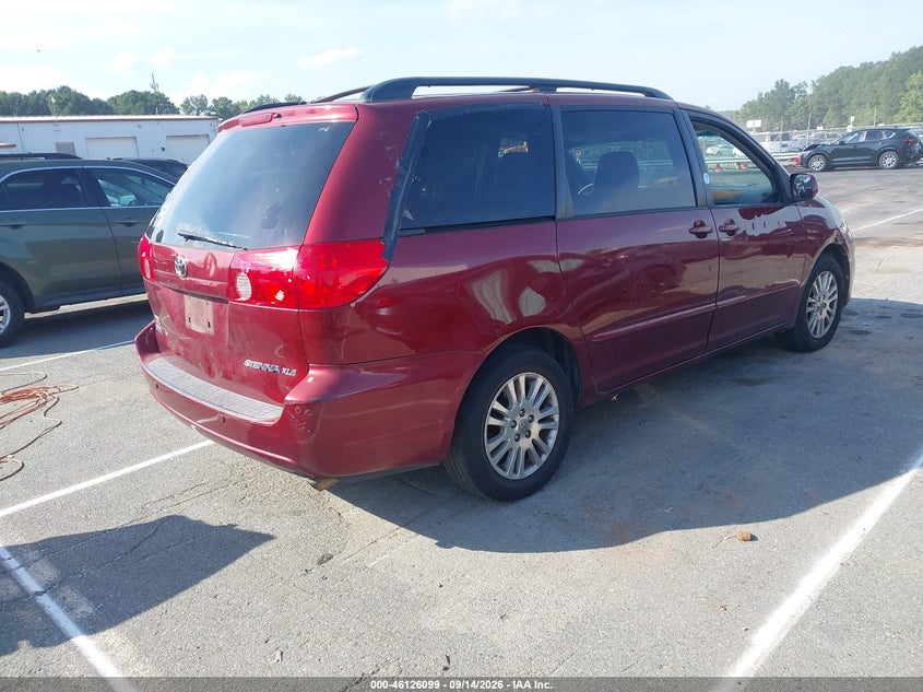 TOYOTA SIENNA 2009 VIN 5TDZK22C99S287501