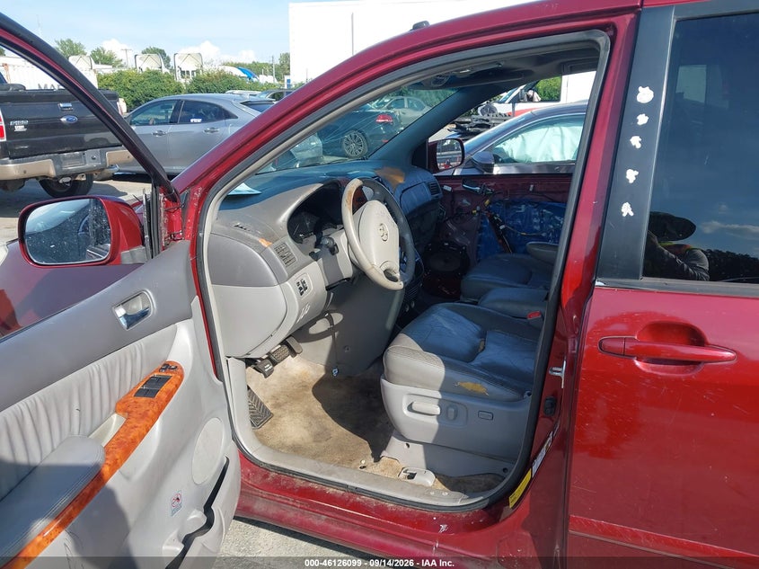 TOYOTA SIENNA 2009 VIN 5TDZK22C99S287501