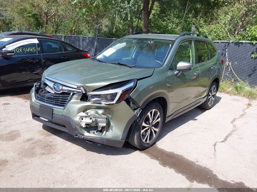 Vin: jf2skauc0mh401456, lot: 46625823, subaru forester limited 20212