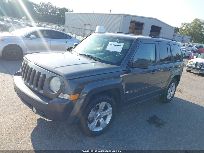 Vin: 1c4njpfb4ed849925, lot: 46625828, jeep patriot latitude 20142