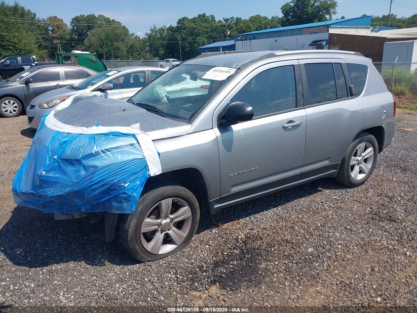 Vin: 1c4njcba8hd124743, lot: 46625829, jeep compass sport fwd 20172