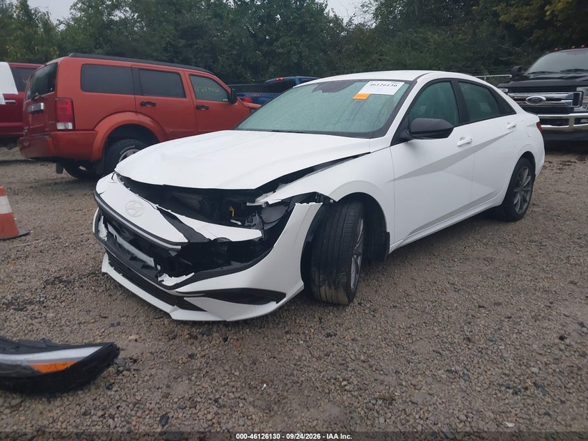 Vin: kmhlm4dg4su994658, lot: 46625850, hyundai elantra sel sport 20252