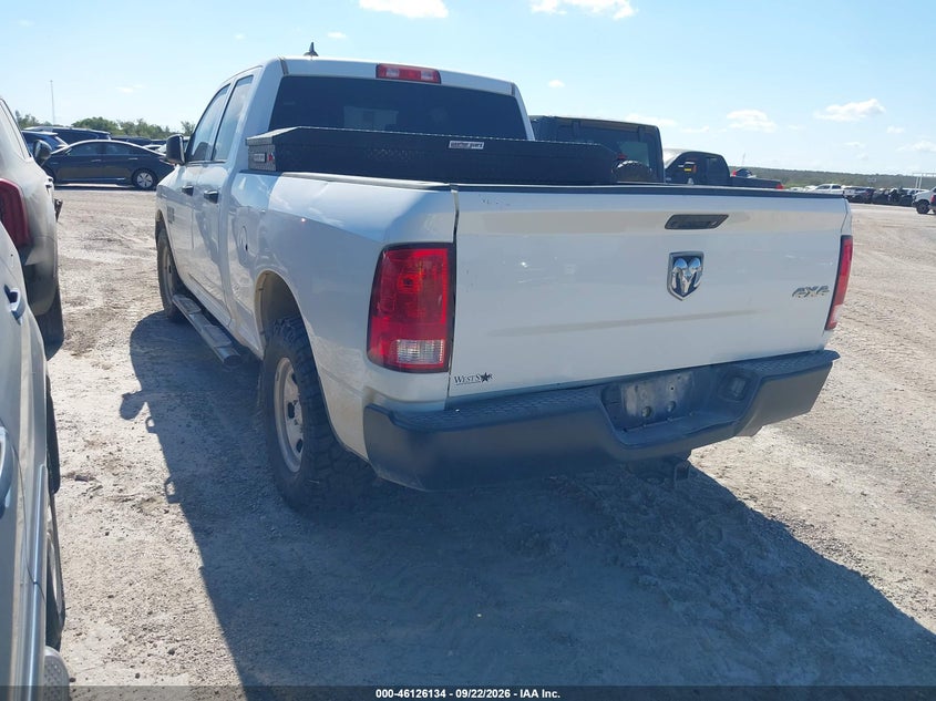 Vin: 1c6rr7fg1ns244916, lot: 46625854, ram 1500 classic tradesman  4x4 6'4 box 20223