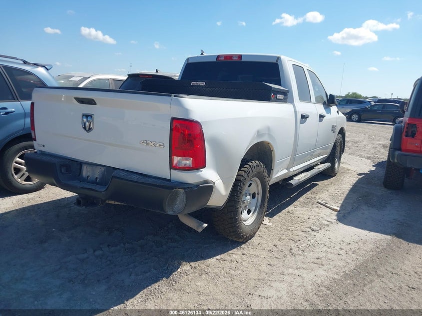 Vin: 1c6rr7fg1ns244916, lot: 46625854, ram 1500 classic tradesman  4x4 6'4 box 20224