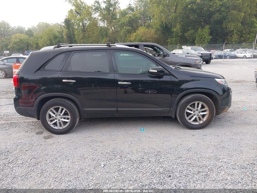 KIA SORENTO 2015 VIN 5XYKT4A66FG659360