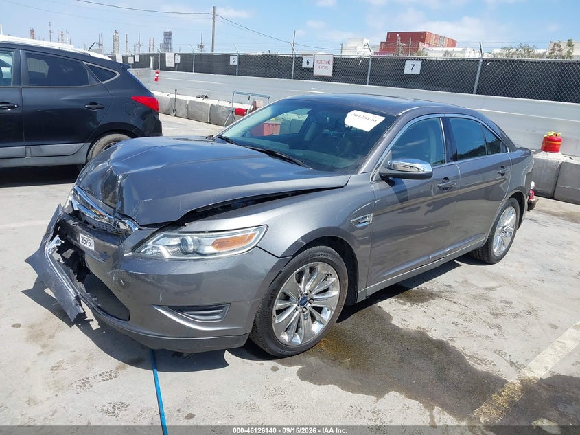 Vin: 1fahp2fw0bg187052, lot: 46625860, ford taurus limited 20112