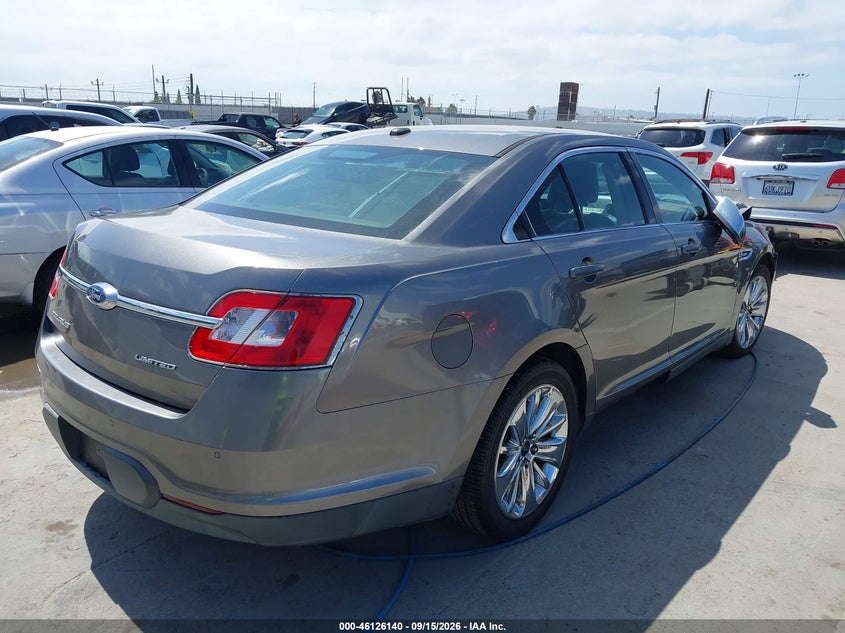 Vin: 1fahp2fw0bg187052, lot: 46625860, ford taurus limited 20114