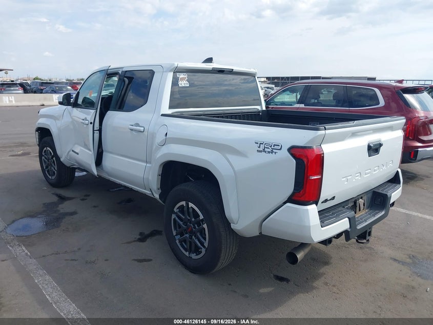 Vin: 3tylb5jn4st105157, lot: 46625865, toyota tacoma 4wd trd sport 20253