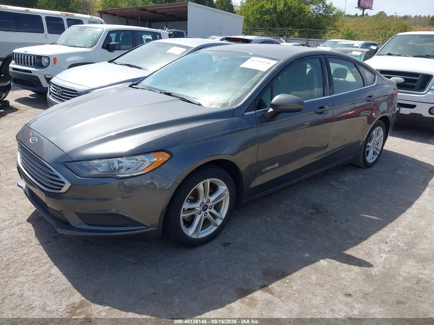 Vin: 3fa6p0lu7jr209182, lot: 46625866, ford fusion hybrid se 20182