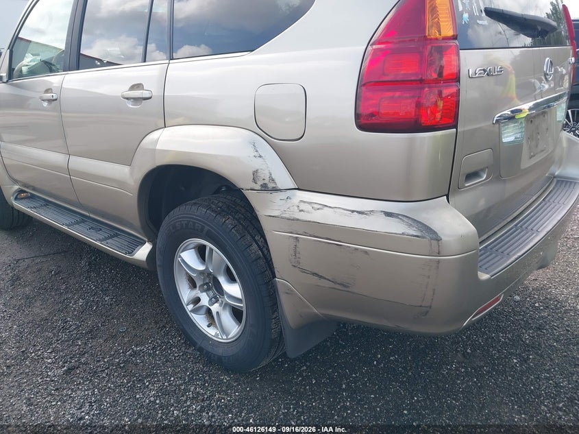 LEXUS GX 470 2005 VIN JTJBT20X050093891