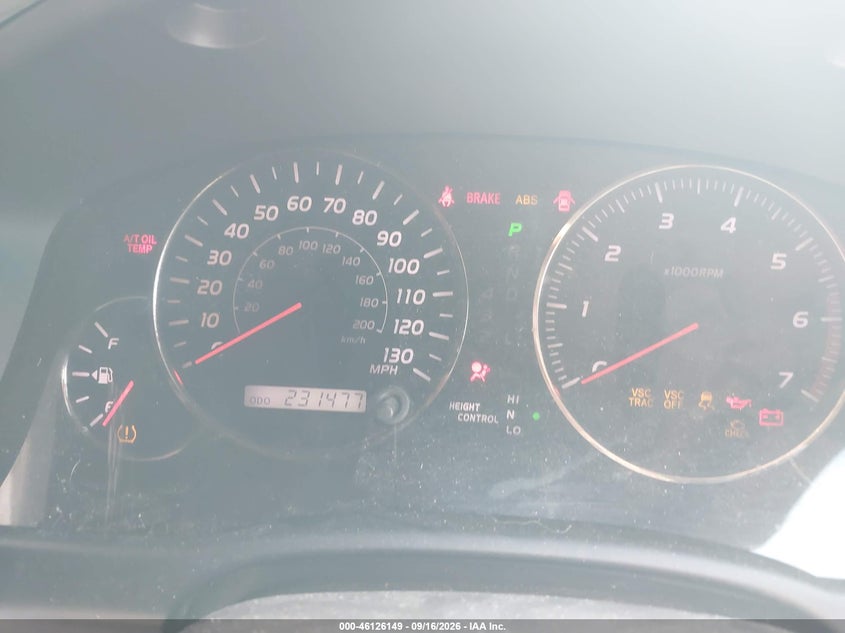 LEXUS GX 470 2005 VIN JTJBT20X050093891