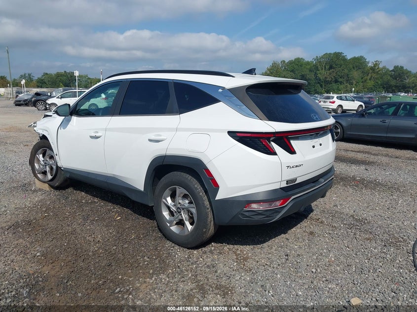 Vin: 5nmjb3ae1nh022851, lot: 46625872, hyundai tucson sel 20223