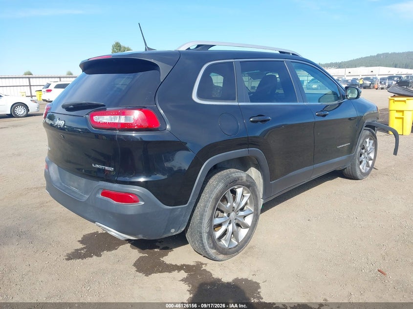 Vin: 1c4pjmds9hd239226, lot: 46625876, jeep cherokee limited 4x4 20174