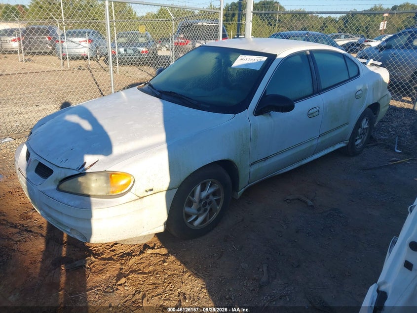 2004 Pontiac Grand Am Se1, Normal Wear & Tear, IAAI, VIN 1G2NF52E24M609314 — photo 2
