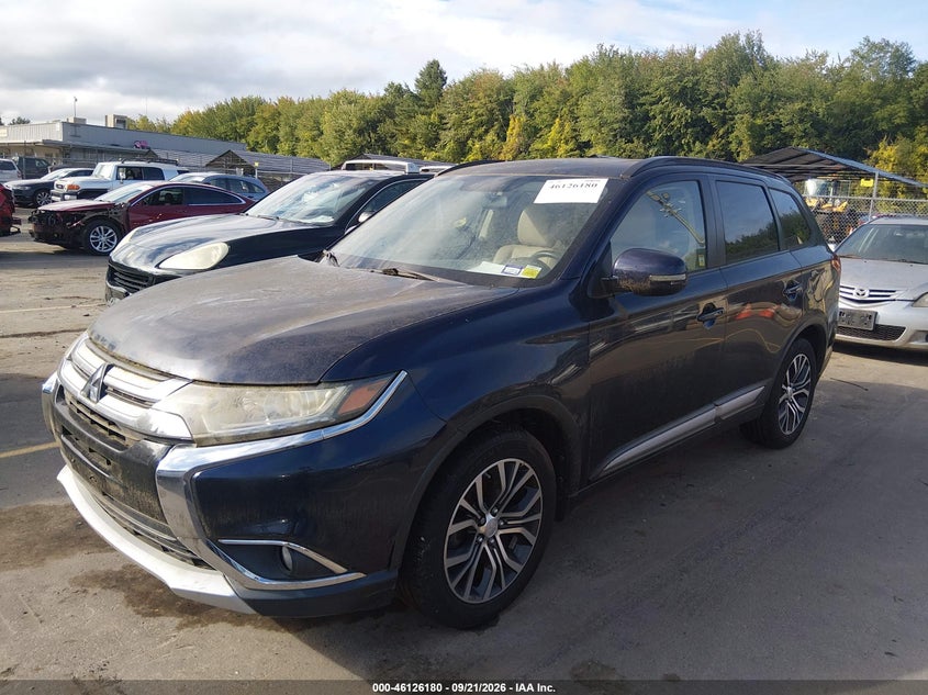 Vin: ja4ad3a36gz012124, lot: 46625900, mitsubishi outlander se/sel 20162
