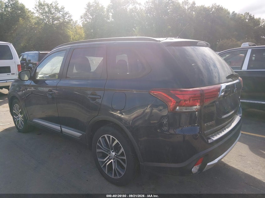 Vin: ja4ad3a36gz012124, lot: 46625900, mitsubishi outlander se/sel 20163