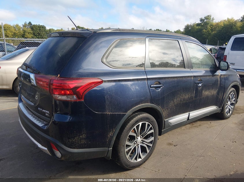 Vin: ja4ad3a36gz012124, lot: 46625900, mitsubishi outlander se/sel 20164