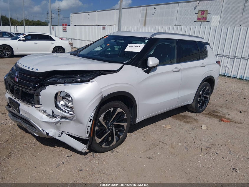 Vin: ja4j3va83pz049657, lot: 46625901, mitsubishi outlander sel 2.5 2wd/sel black edition 2wd 20232