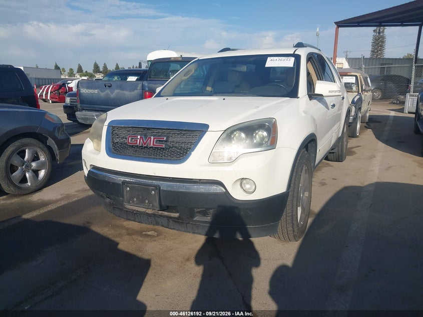 Vin: 1gklvmed6aj173023, lot: 46625912, gmc acadia slt-1 20102