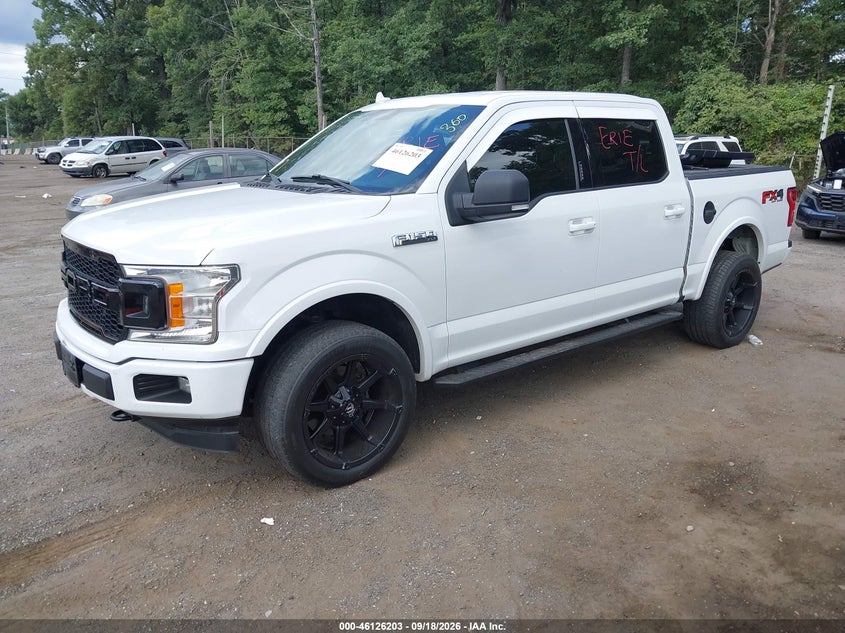 Vin: 1ftew1eg9jfd41573, lot: 46625923, ford f-150 xlt 20182