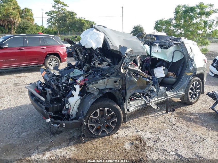 Vin: 3c4njddb4lt137200, lot: 46625925, jeep compass trailhawk 4x4 20202