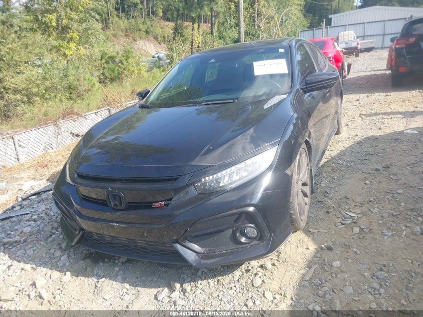Vin: 2hgfc1e54lh705283, lot: 46625938, honda civic si sedan 20202