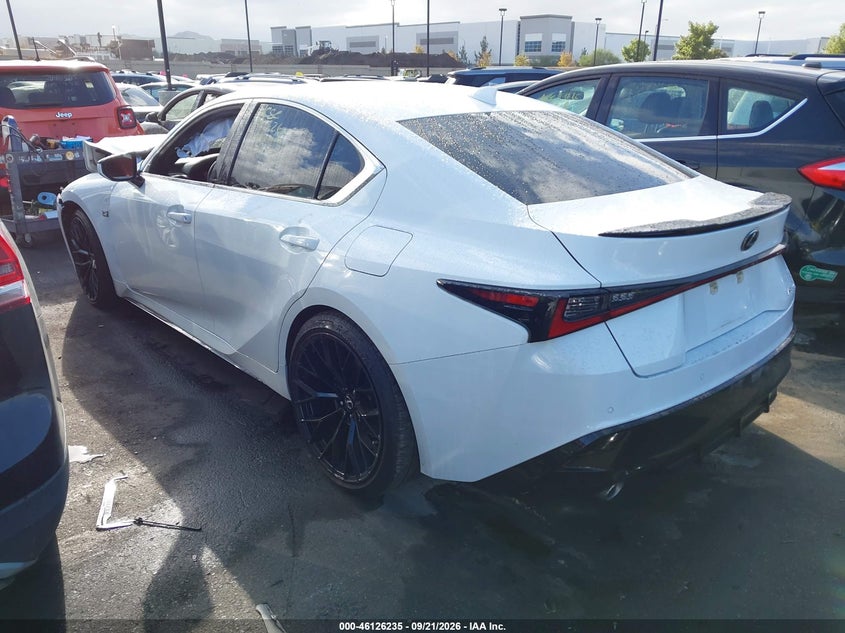 Vin: jthgz1b2xp5060937, lot: 46625955, lexus is 350 f sport 20233