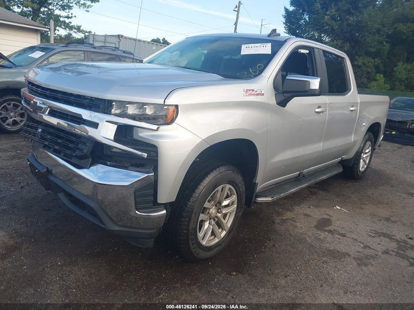 Vin: 3gcuyded6lg237606, lot: 46625962, chevrolet silverado 1500 4wd  short bed lt 20202