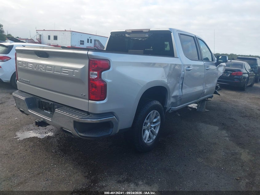 Vin: 3gcuyded6lg237606, lot: 46625962, chevrolet silverado 1500 4wd  short bed lt 20204
