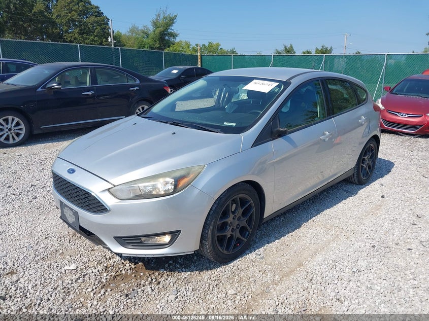 Vin: 1fadp3k24gl321602, lot: 46625965, ford focus se 20162