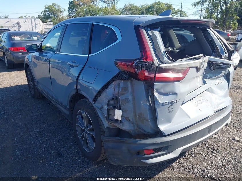 Vin: 2hkrw2h86lh629149, lot: 46625982, honda cr-v awd ex-l 20203