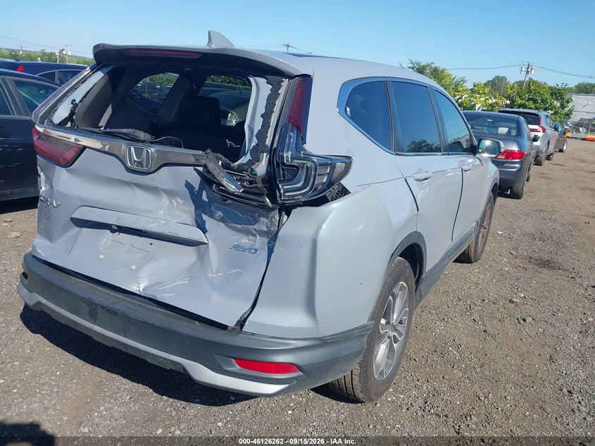 Vin: 2hkrw2h86lh629149, lot: 46625982, honda cr-v awd ex-l 20204