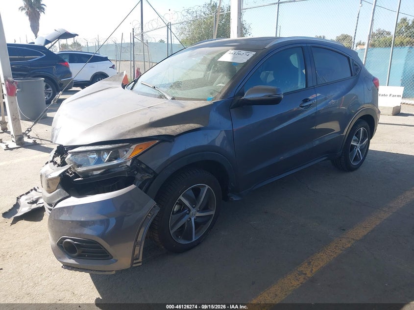 Vin: 3czru5h53mm725808, lot: 46625992, honda hr-v 2wd ex 20212