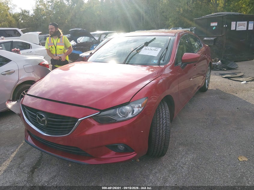 Vin: jm1gj1w69e1147996, lot: 46626020, mazda mazda6 i grand touring 20142