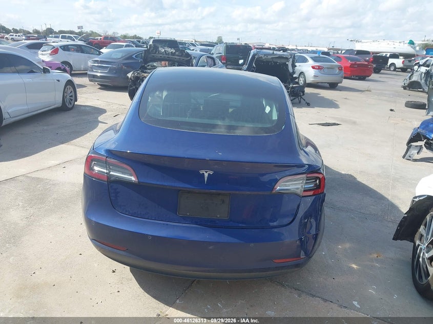 TESLA MODEL 3 2020 VIN 5YJ3E1EA9LF597337
