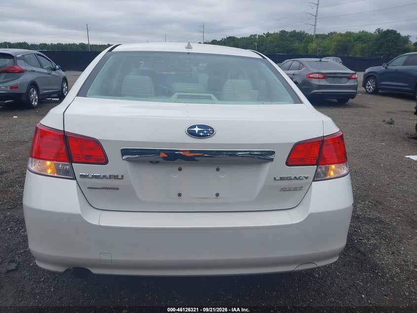 SUBARU LEGACY 2013 VIN 4S3BMBP66D3034001