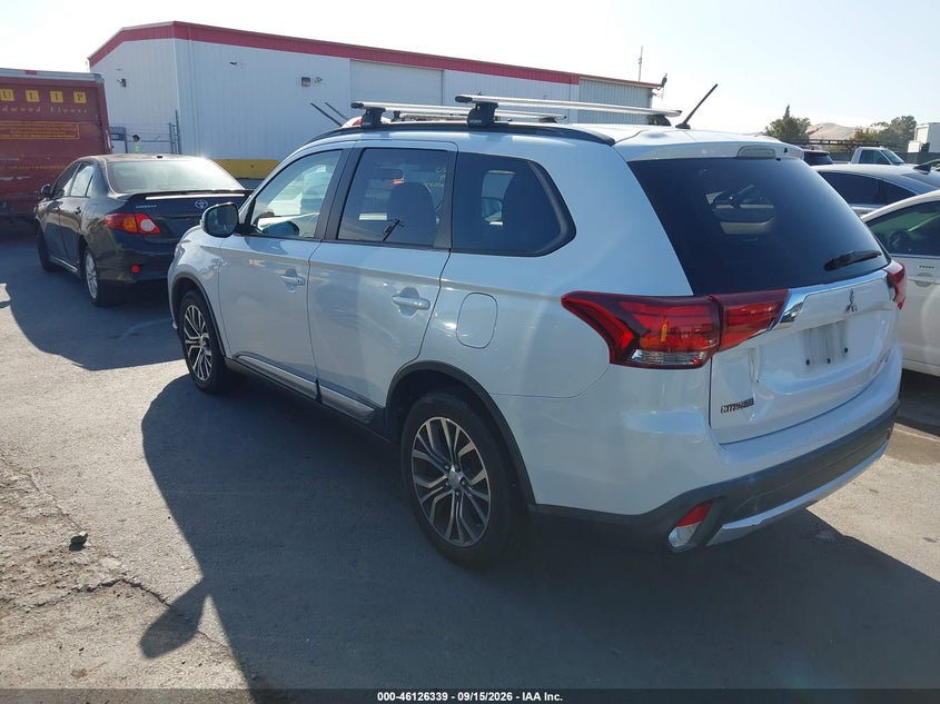 Vin: ja4ad3a34gz028841, lot: 46626059, mitsubishi outlander se/sel 20163