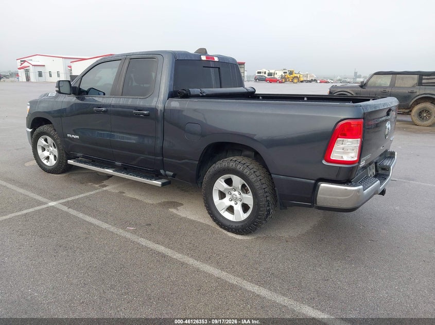 Vin: 1c6rrfbg7mn699055, lot: 46626072, ram 1500 big horn  4x4 6'4 box 20213