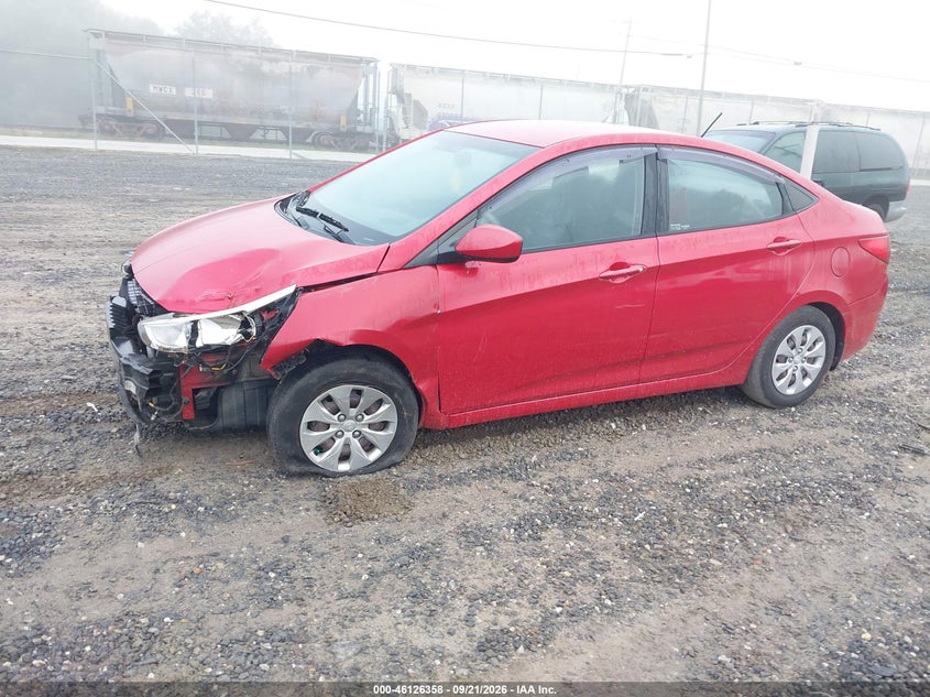 Vin: kmhct4ae1fu866793, lot: 46626078, hyundai accent gls 20152