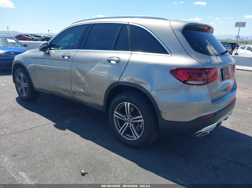 Vin: wdc0g8db9lf678151, lot: 46626080, mercedes-benz glc 300 20203